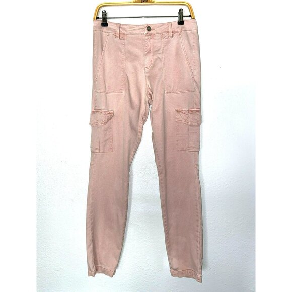 Sanctuary Denim - Sanctuary Pale Pink Cargo Jeans Size 28